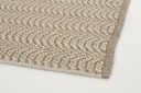 Tappeto da esterno Dadra marrone cm 170 x 240