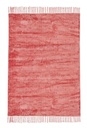 Tappeto in viscosa stile etnico Rosso Corallo BELIZE 140x200 cm