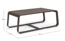 Tavolino coffee in alluminio stile industrial cm 105x62