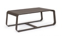 Tavolino coffee in alluminio stile industrial cm 105x62