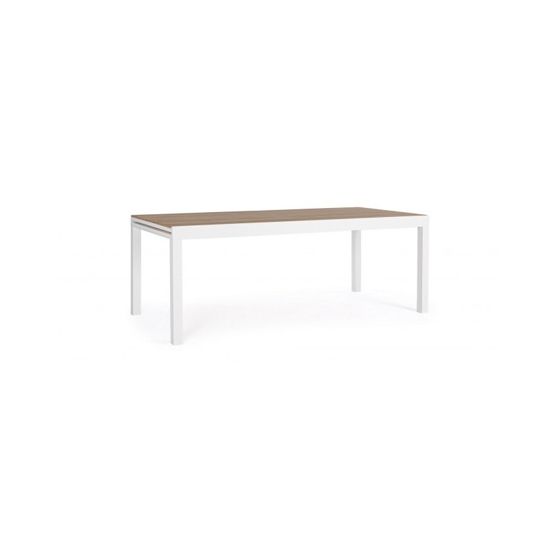 Tavolo per esterno 200-300x95x74h Bianco