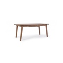 Tavolo per esterno allungabile in legno VARSAVIA 180-240x90x h76 cm