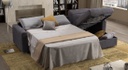 Divano Sirio Letto H.17 Con Chaise Longue