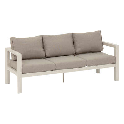 Salotto Evasion 5 montanti alluminio argilla 77 x P. 61 x H. 187 cm
