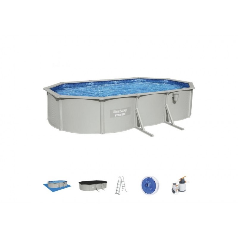 Piscina Ovale Hydrium Bestway - 500x360x120 cm