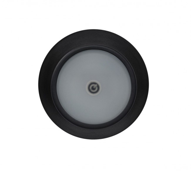 Piantana led etna nero D.17 x 115h cm