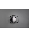 Applique-Plafoniera Gabbia 1xG9 Nero Opaco 14x14 cm Trio Lighting