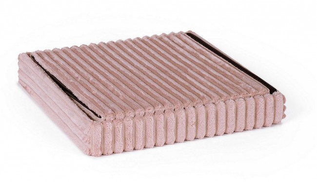 4x Pouf sedona velluto blush 38x38x38h