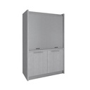 Cucina monoblocco 125x60x216