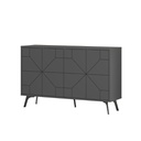 Madia antracite 123x35x77,4 cm