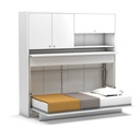 Mobile multiuso con letto 90x190x18 cm