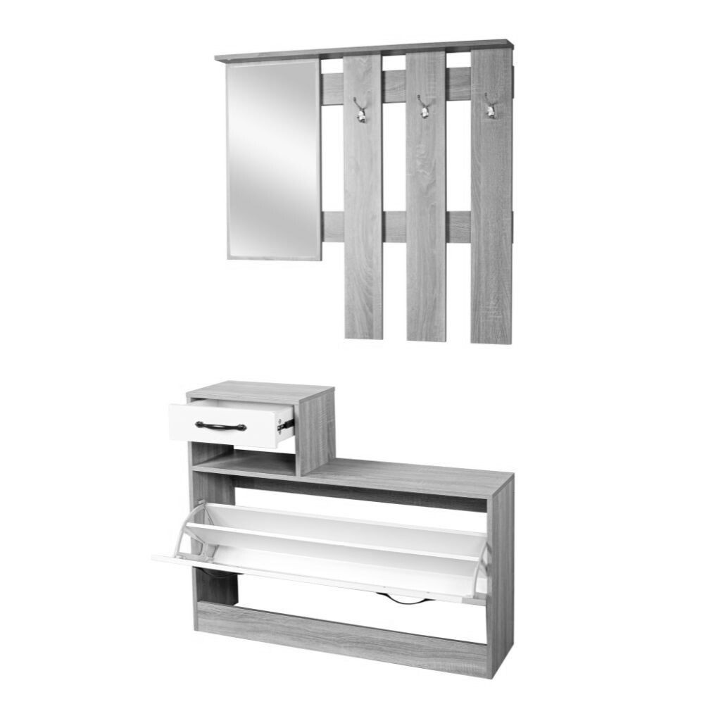 Mobile ingresso con specchio 100x180x25 cm