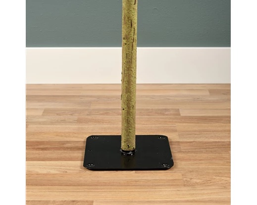 Abete alpino innevato 36x150 cm verde/bianco