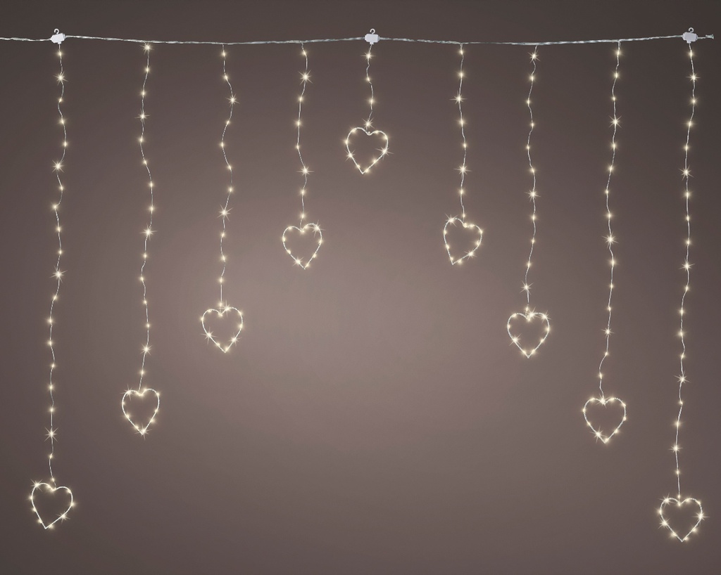 Micro luci a tenda LED 120x120 cm 206 led