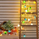 Catena luminosa 4x10m con 25 lampadine