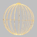 Sfera 3D ø40cm con MicroLED e FlashLED