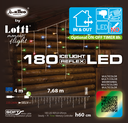 Illuminazione LED multicolore 4m x 768xH60cm