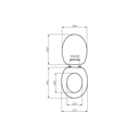 Coprivater verde in MDF FSC compatibile