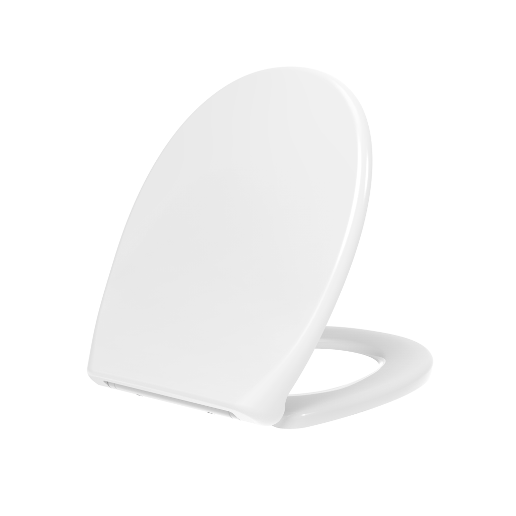 Sedile wc universale bianco lucido