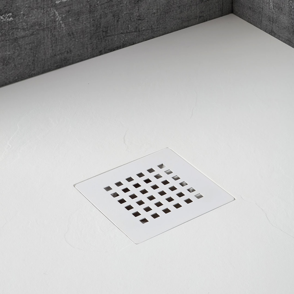Piatto doccia 90x70 in resina bianco