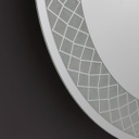 Specchio rotondo 70 cm con led illuminato