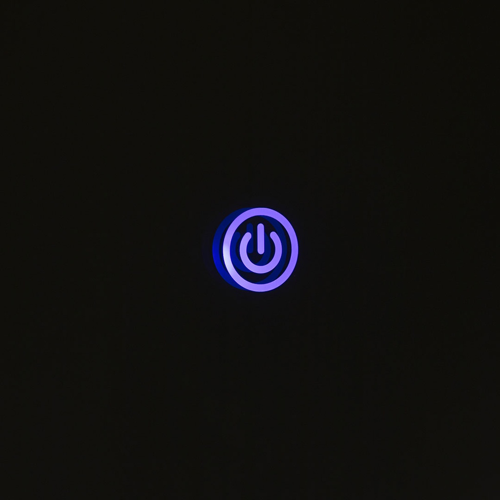Specchio rotondo a led 80 cm colorato