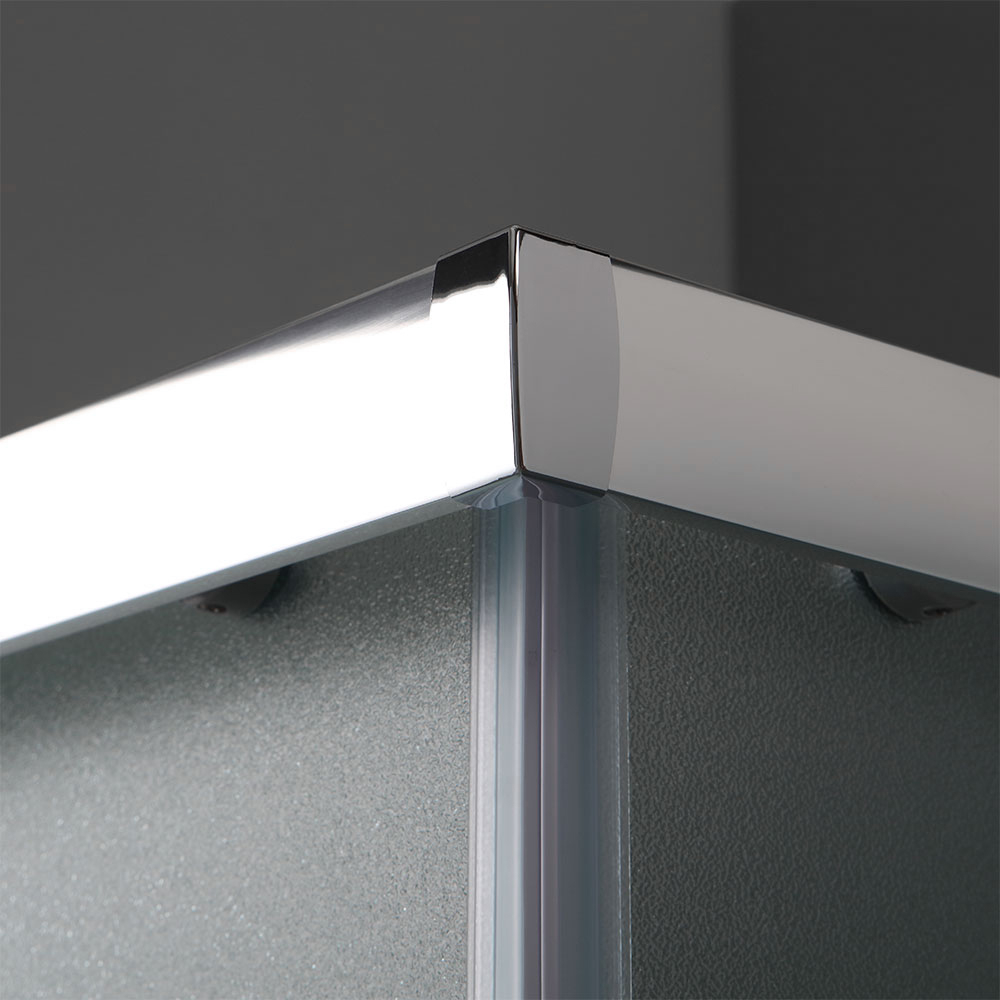Box doccia 80x80 quadrato cristallo opaco