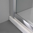 Box doccia 70x120 cristallo trasparente