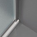 Box doccia angolare 90x90 cristallo opaco