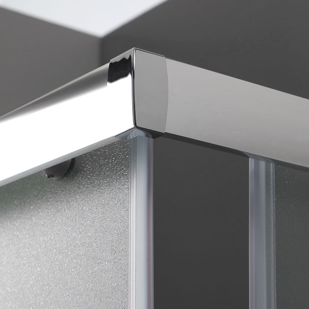 Box doccia rettangolare 70x120 cristallo opaco