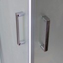 Box doccia 80x120 vetro satinato scorrevole