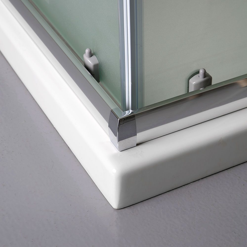 Box doccia 80x120 vetro satinato scorrevole