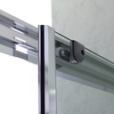 Box doccia angolare 70x90 reversibile cristallo