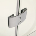 Box doccia 80x120 in cristallo 6 mm
