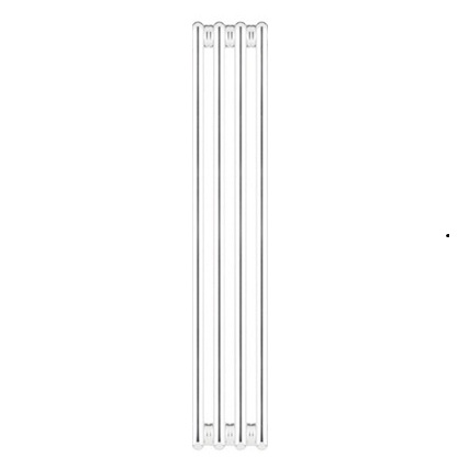 Radiatore tubolare in acciaio 3 colonne mod.660  4 Elementi