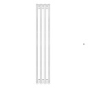 Radiatore tubolare in acciaio 3 colonne mod.660  4 Elementi
