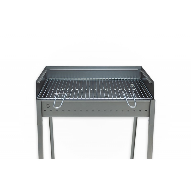 Barbecue giardino terrazzo in ferro cm 40 x 60 vesuvio