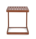 2x Tavolino Konnor 40X40 Terracotta