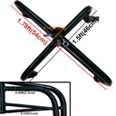 Base albero metallo  con ruote cm66