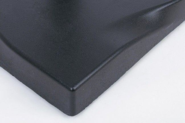 Base ombrellone quadrato cemento nero Salonicco kg 25
