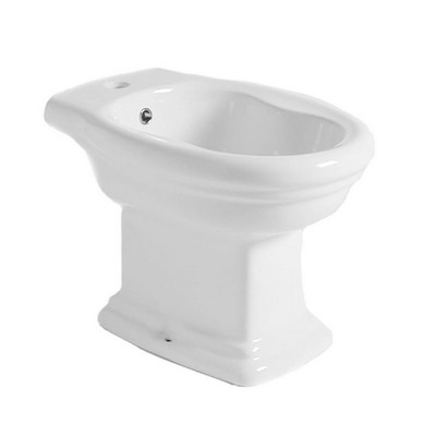 Bidet con erogazione rubinetto