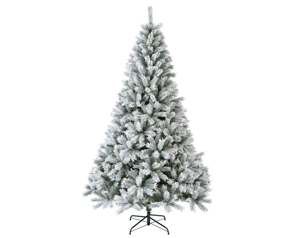 Albero di Natale Ghiacciato in Abete Canadese H 240 Ø 150 cm