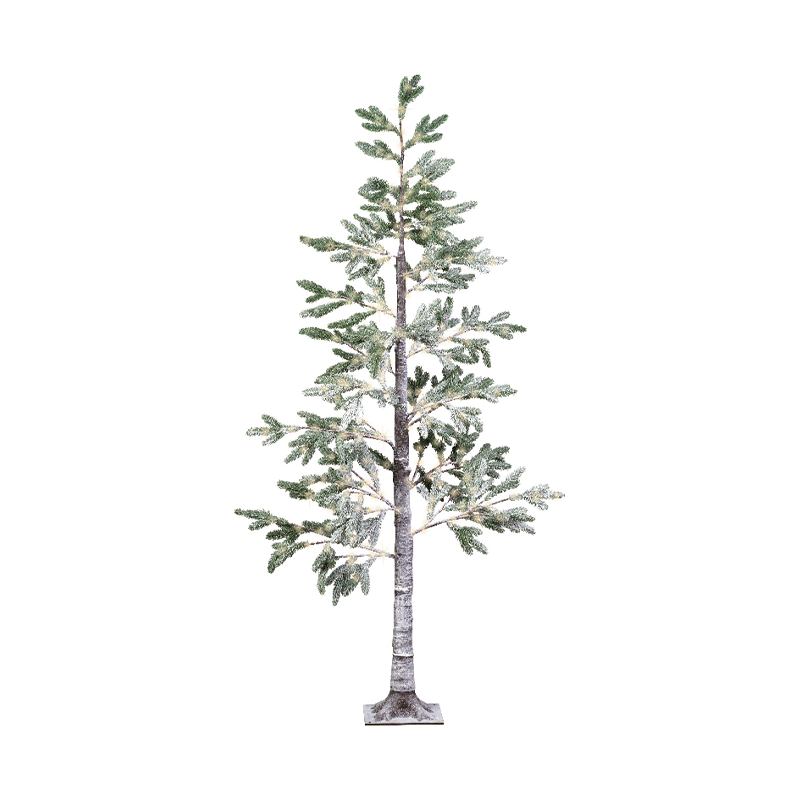 Albero di Natale con 270 led esterno-interno H210 x Ø60