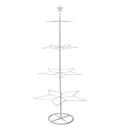 Albero espositore ferro bianco cm57x55h123
