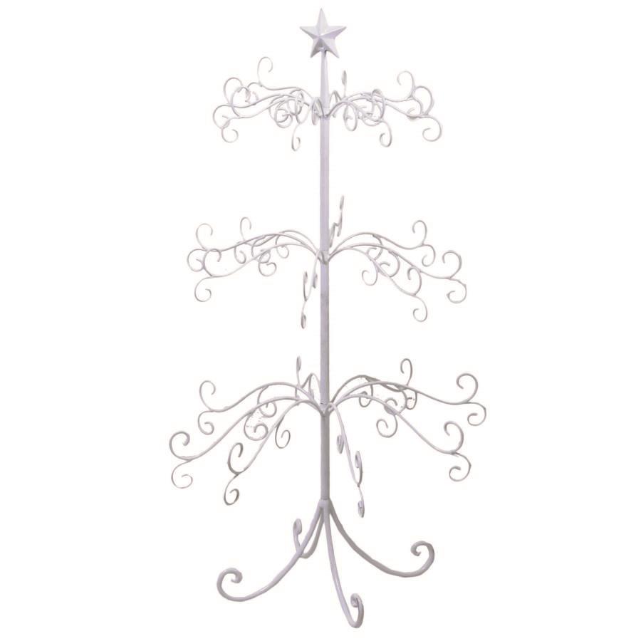 Albero espositore metallo c-stella bianco cm58x58h105,5