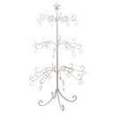 Albero espositore metallo c-stella bianco cm58x58h105,5
