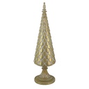 Albero resina oro cm12x12h42