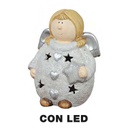 Angelo con led nci-3812 cm. 29 x 18 h 36