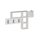 Appendiabiti da parete bianco Game 99.5x15xh.61 cm (GAMEBI)
