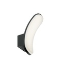 Applique 12W Led 4000K  linea virgola  grafite